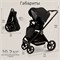 Прогулочная коляска Sweet Baby Cupola New Moon Black 979757161 - фото 93709
