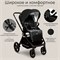 Прогулочная коляска Sweet Baby Cupola New Moon Black 979757161 - фото 93712