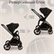 Прогулочная коляска Sweet Baby Cupola New Moon Black 979757161 - фото 93714