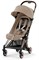 Прогулочная коляска Cybex Coya Cozy Beige с дождевиком и бампером/Rosegold 1559887459 - фото 93870