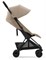 Прогулочная коляска Cybex Coya Cozy Beige с дождевиком и бампером/Matt Black 1012209180 - фото 94328