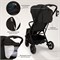 Прогулочная коляска Sweet Baby Aura Plus Black 496096536 - фото 94652
