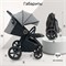Прогулочная коляска Sweet Baby Unica Grey 1121278500 - фото 94733