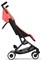 Прогулочная коляска Cybex Libelle BLK Hibiscus Red с дождевиком 1680143200 - фото 95170