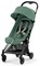 Прогулочная коляска Cybex Coya Leaf Green с дождевиком/Matt Black 1225680843 - фото 95228