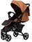 Прогулочная коляска Peppy Polo 2.0 Toffee черная рама, сумка 688228663 - фото 95715
