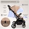 Прогулочная коляска Sweet Baby Aura Plus Beige 1506296601 - фото 95759