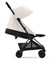 Прогулочная коляска Cybex Coya Off White с дождевиком и бампером/Matt Black 467490030 - фото 95879