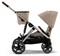 Прогулочная коляска Cybex Gazelle S TPE Almond Beige с корзиной и дождевиком 1049206789 - фото 98176