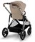 Прогулочная коляска Cybex Gazelle S TPE Almond Beige с корзиной и дождевиком 1049206789 - фото 98178