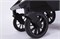 Детская коляска Peppy Monaco GP 2 в 1 Black черный, рама темно-серая 914388870 - фото 9825