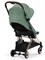 Прогулочная коляска Cybex Coya Leaf Green с дождевиком и бампером/Rosegold 181259898 - фото 98379