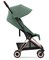 Прогулочная коляска Cybex Coya Leaf Green с дождевиком и бампером/Rosegold 181259898 - фото 98381