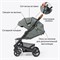 Детская прогулочная коляска Mutsy Nexo Concrete melange 1920499306 - фото 99478