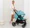 Прогулочная коляска Amarobaby Strollin'Joy бирюзовый 374704529 - фото 99601