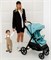 Прогулочная коляска Amarobaby Strollin'Joy бирюзовый 374704529 - фото 99608