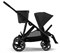 Прогулочная коляска Cybex Gazelle S BLK Moon Black с корзиной и дождевиком 1851801408 - фото 99761