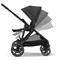 Прогулочная коляска Cybex Gazelle S BLK Moon Black с корзиной и дождевиком 1851801408 - фото 99764